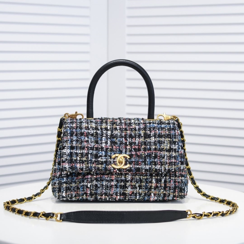 Ch**el top handle bags